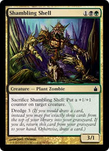 [242]【EN】【FOIL】よろめく殻/Shambling Shell【RAV】[C][多色]