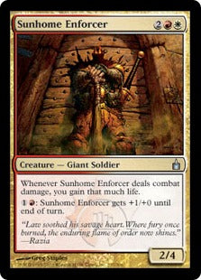 [245]【EN】【FOIL】サンホームの処罰者/Sunhome Enforcer【RAV】[U][多色]