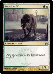 [251]【EN】【FOIL】番狼/Watchwolf【RAV】[U][多色]