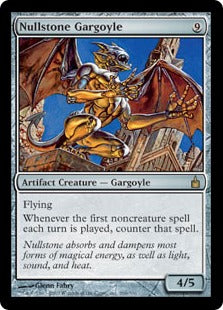 [266]【EN】【FOIL】虚無石のガーゴイル/Nullstone Gargoyle【RAV】[R][茶]