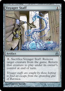 [274]【EN】航海者の杖/Voyager Staff【RAV】[U][茶]