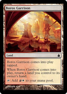 [275]【EN】【FOIL】ボロスの駐屯地/Boros Garrison【RAV】[C][土地]