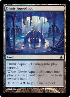 [276]【EN】ディミーアの水路/Dimir Aqueduct【RAV】[C][土地]
