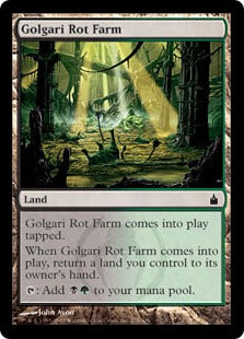 [278]【EN】【FOIL】ゴルガリの腐敗農場/Golgari Rot Farm【RAV】[C][土地]