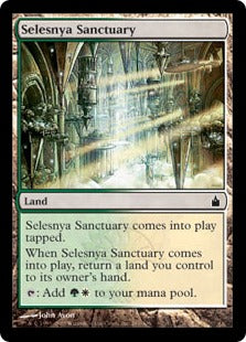 [281]【EN】【FOIL】セレズニアの聖域/Selesnya Sanctuary【RAV】[C][土地]