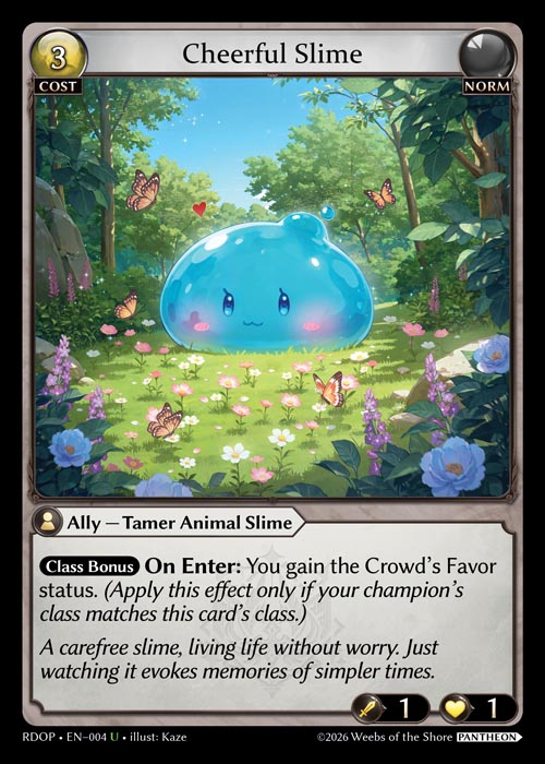 [004]【EN】Cheerful Slime【RDOP】[U][Norm]