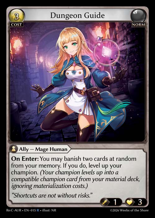 [015]【EN】Dungeon Guide【ReCAUR】[R][Norm]