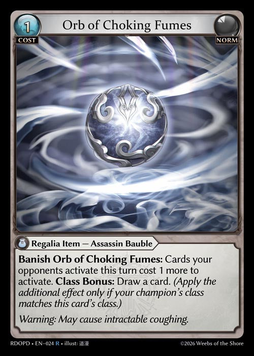 [024]【EN】Orb of Choking Fumes【RDOPD】[R][Norm]