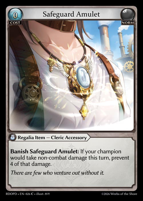 [026]【EN】Safeguard Amulet【RDOPD】[C][Norm]