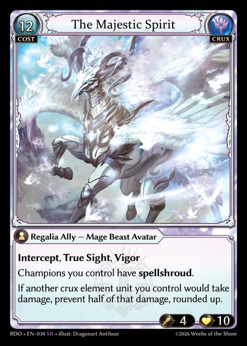 [034]【EN】The Majestic Spirit【RDO】[SR][Crux]