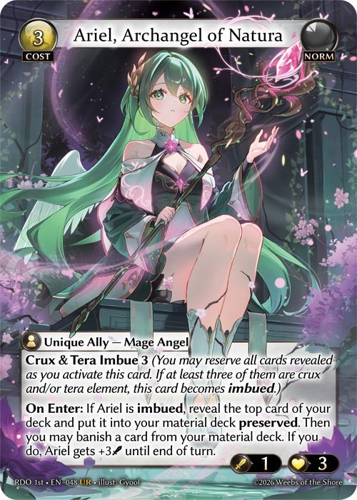 [048]【EN】Ariel, Archangel of Natura【RDO1st】[UR][Norm]