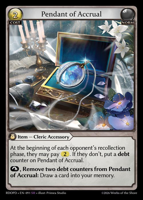 [091]【EN】Pendant of Accrual【RDOPD】[SR][Norm]