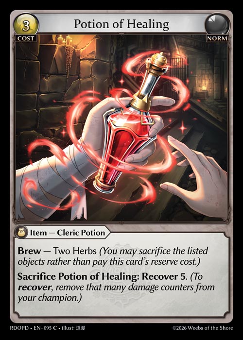 [095]【EN】Potion of Healing【RDOPD】[C][Norm]