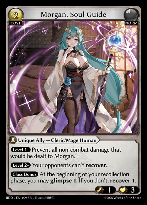 [099]【EN】Morgan, Soul Guide【RDO】[SR][Norm]