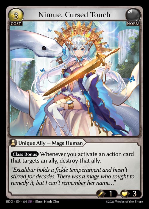 [105]【EN】Nimue, Cursed Touch【RDO】[SR][Norm]