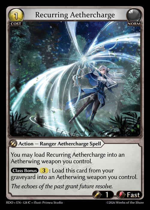 [128]【EN】【FOIL】Recurring Aethercharge【RDO】[C][Norm]