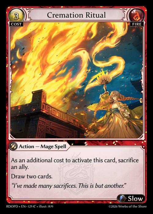 [129]【EN】Cremation Ritual【RDOPD】[C][Fire]