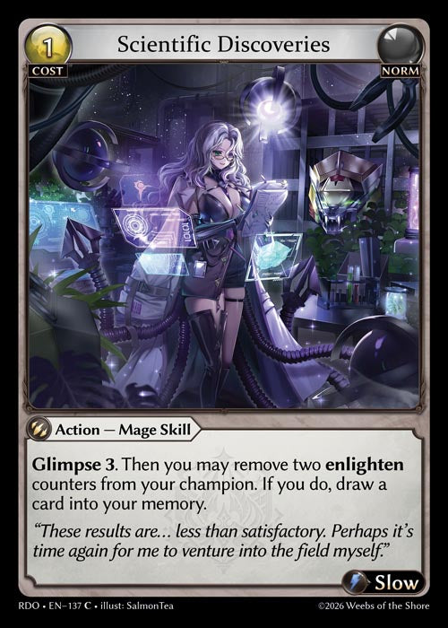 [137]【EN】【FOIL】Scientific Discoveries【RDO】[C][Norm]