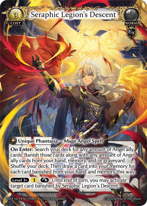 [139B]【EN】Seraphic Legion's Descent【RDO1st】[UR][Norm]