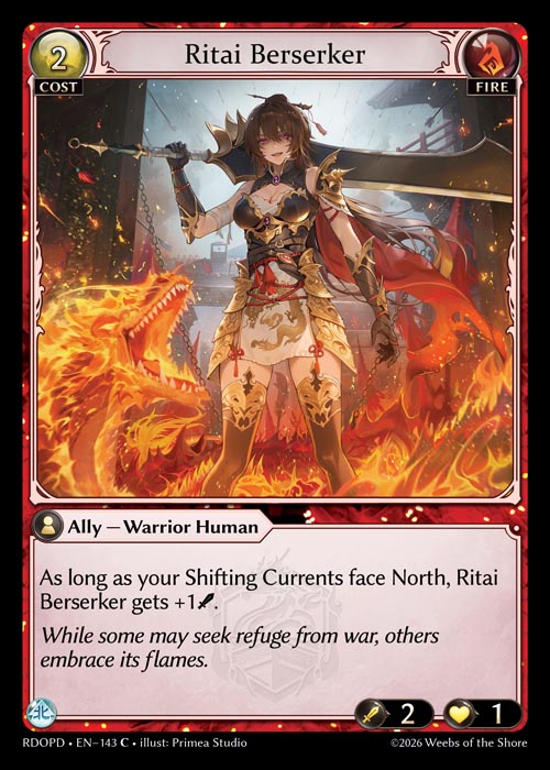 [143]【EN】Ritai Berserker【RDOPD】[C][Fire]