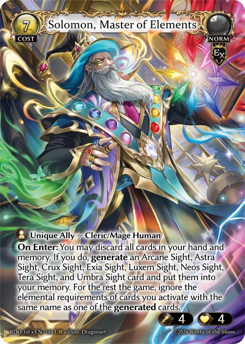 [148]【EN】Solomon, Master of Elements【RDO1st】[UR][Norm]
