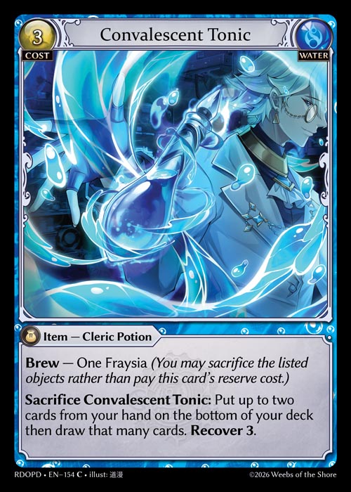 [154]【EN】Convalescent Tonic【RDOPD】[C][Water]