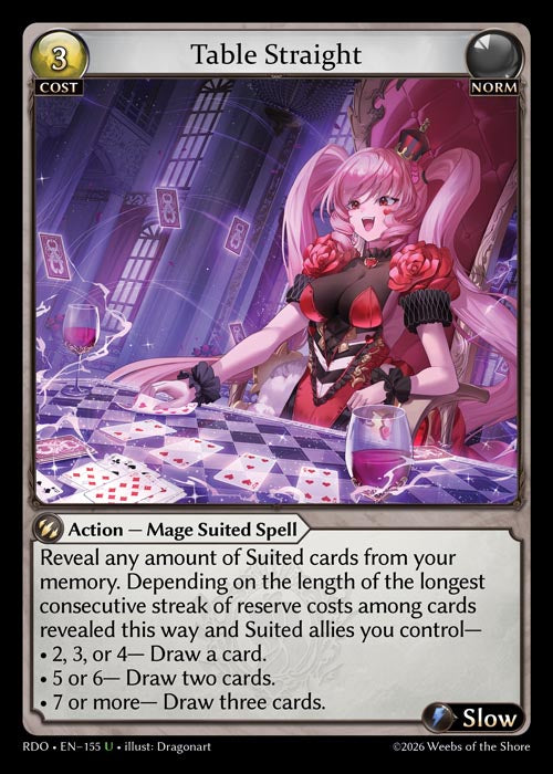 [155]【EN】Table Straight【RDO】[U][Norm]