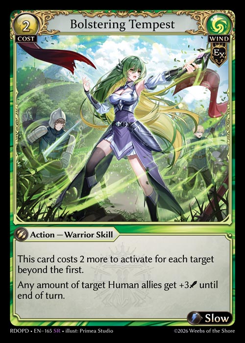 [165]【EN】Bolstering Tempest【RDOPD】[SR][Wind]