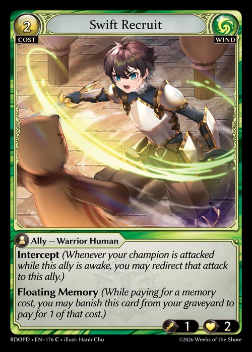 [176]【EN】Swift Recruit【RDOPD】[C][Wind]