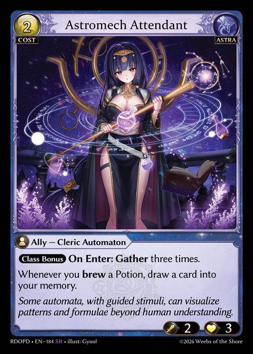[184]【EN】Astromech Attendant【RDOPD】[SR][Astra]