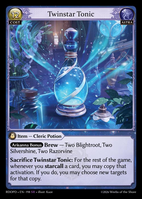 [198]【EN】Twinstar Tonic【RDOPD】[SR][Astra]