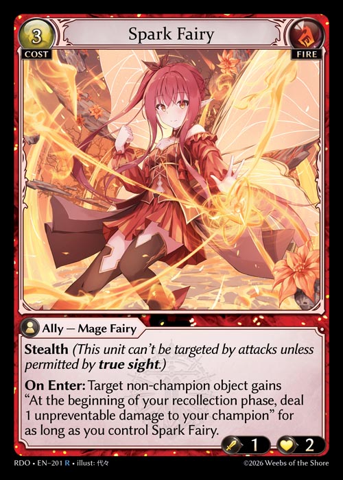[201]【EN】Spark Fairy【RDO】[R][Fire]