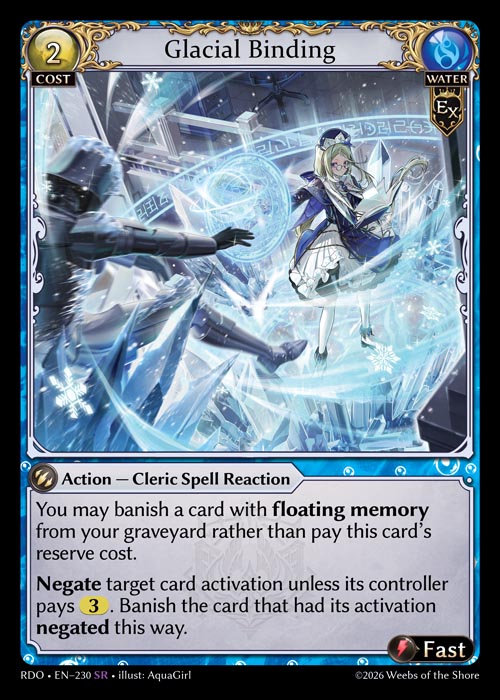 [230]【EN】Glacial Binding【RDO】[SR][Water]