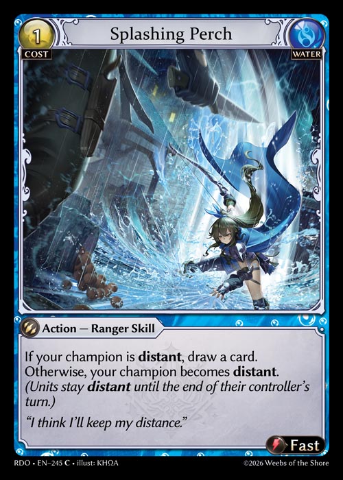 [245]【EN】Splashing Perch【RDO】[C][Water]