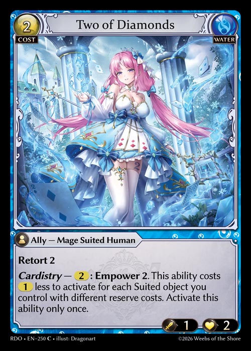 [250]【EN】Two of Diamonds【RDO】[C][Water]