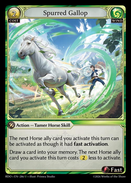 [286]【EN】Spurred Gallop【RDO】[U][Wind]