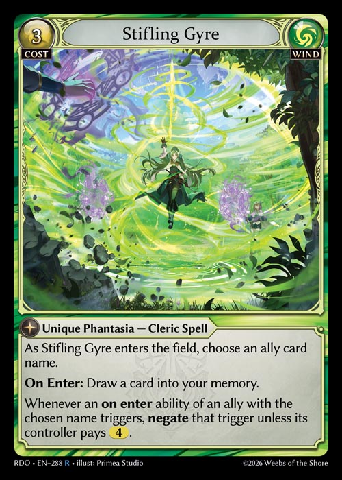 [288]【EN】【FOIL】Stifling Gyre【RDO】[R][Wind]