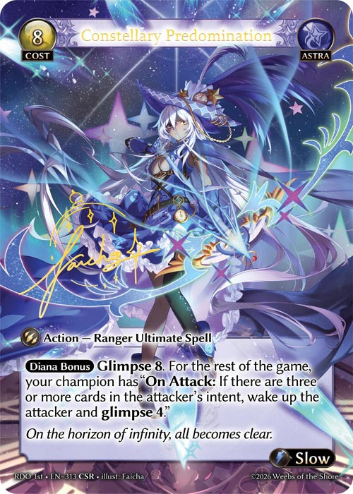[313]【EN】【FOIL】Constellary Predomination【RDO1st】[CSR][Astra]