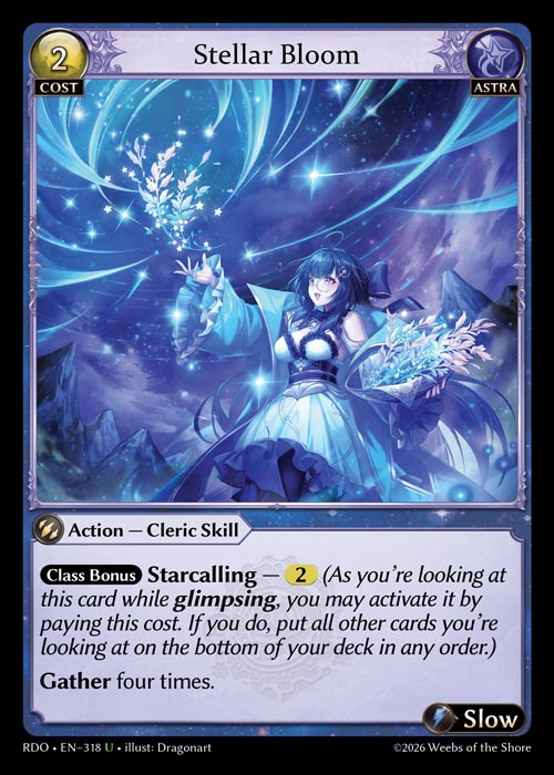[318]【EN】【FOIL】Stellar Bloom【RDO】[U][Astra]