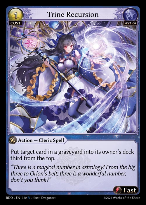 [320]【EN】【FOIL】Trine Recursion【RDO】[R][Astra]