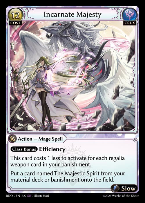 [327]【EN】Incarnate Majesty【RDO】[SR][Crux]