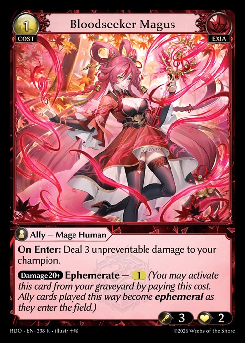 [338]【EN】【FOIL】Bloodseeker Magus【RDO】[R][Exia]