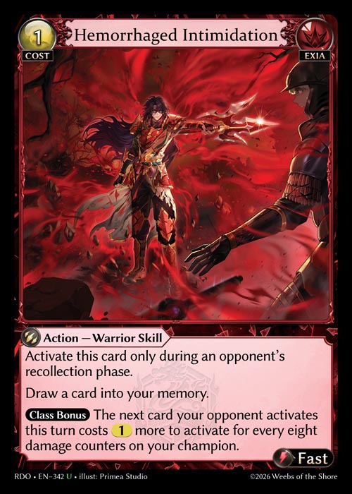 [342]【EN】Hemorrhaged Intimidation【RDO】[U][Exia]