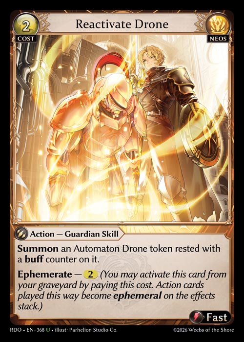[368]【EN】【FOIL】Reactivate Drone【RDO】[U][Neos]