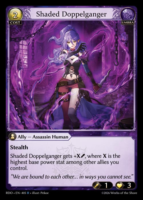 [405]【EN】Shaded Doppelganger【RDO】[R][Umbra]