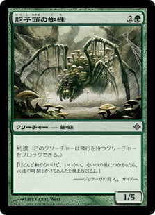 [209]【JP】【FOIL】胞子頭の蜘蛛/Sporecap Spider【ROE】[C][緑]