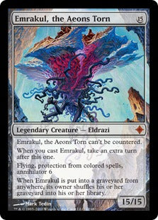 [004]【EN】【FOIL】引き裂かれし永劫、エムラクール/Emrakul, the Aeons Torn【ROE】[M][無]
