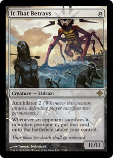 [006]【EN】【FOIL】背くもの/It That Betrays【ROE】[R][無]