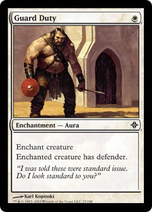 [023]【EN】【FOIL】護衛の任務/Guard Duty【ROE】[C][白]