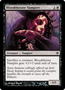 [098]【EN】【FOIL】血の座の吸血鬼/Bloodthrone Vampire【ROE】[C][黒]